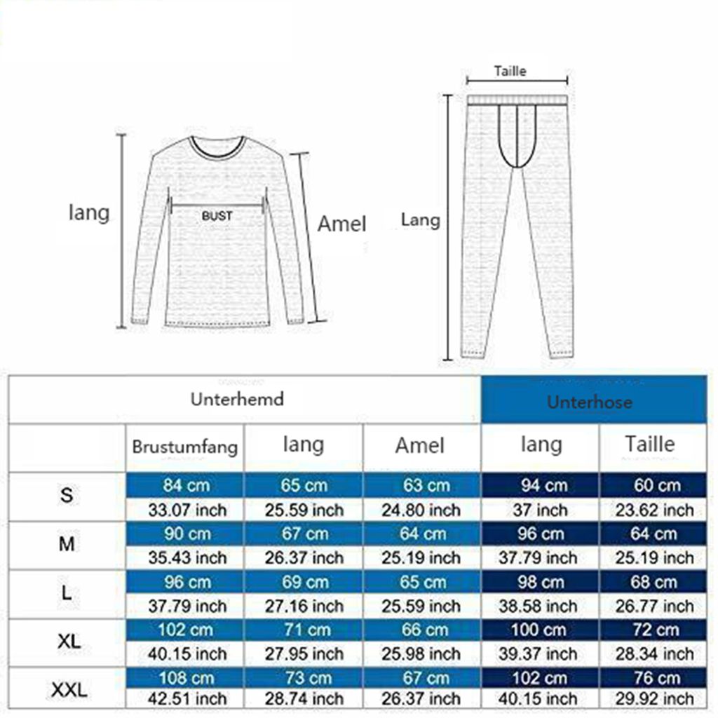 Herren Thermo Sportunterwäsche Set Herren Thermounterwäsche Produktbild 6