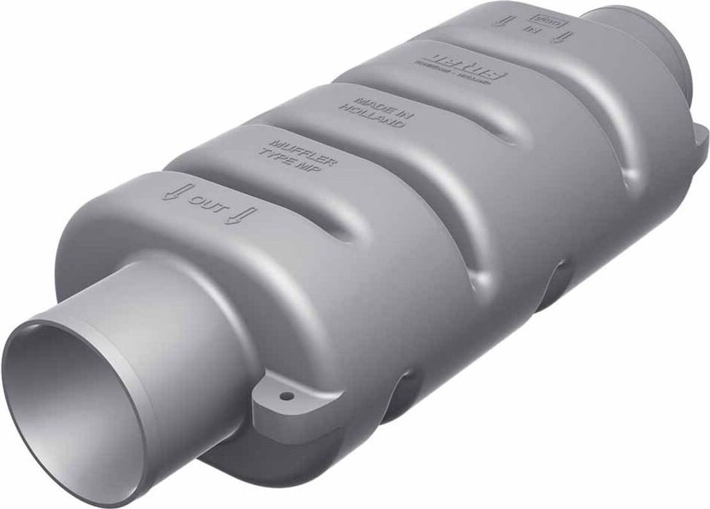 Vetus Mp50 Abgasanlage Schalldämpfer  158 x 50 mm  158 x 50 Produktbild 