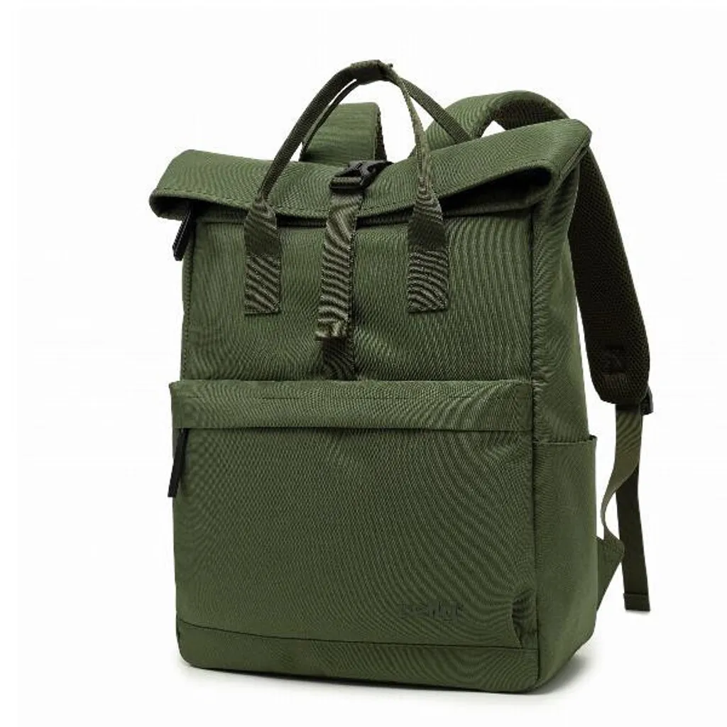 Sac à Dos Celly VENTUREPACKGN Vert en Simili Cuir avec Finition Luxe