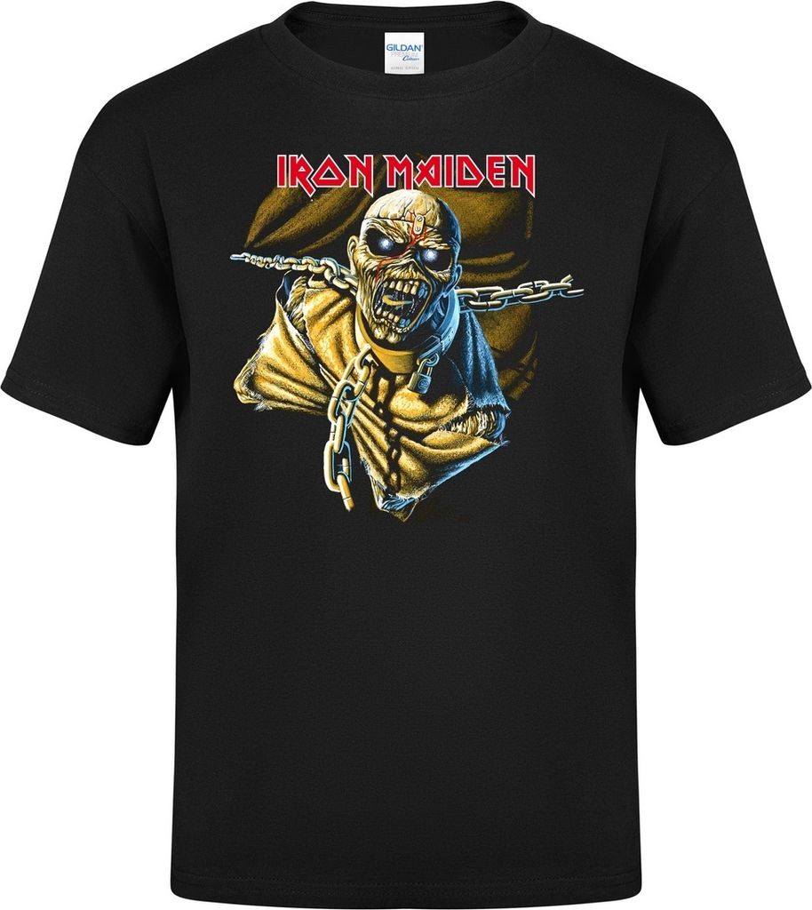 Iron Maiden Piece of Mind Tracks T-Shirt