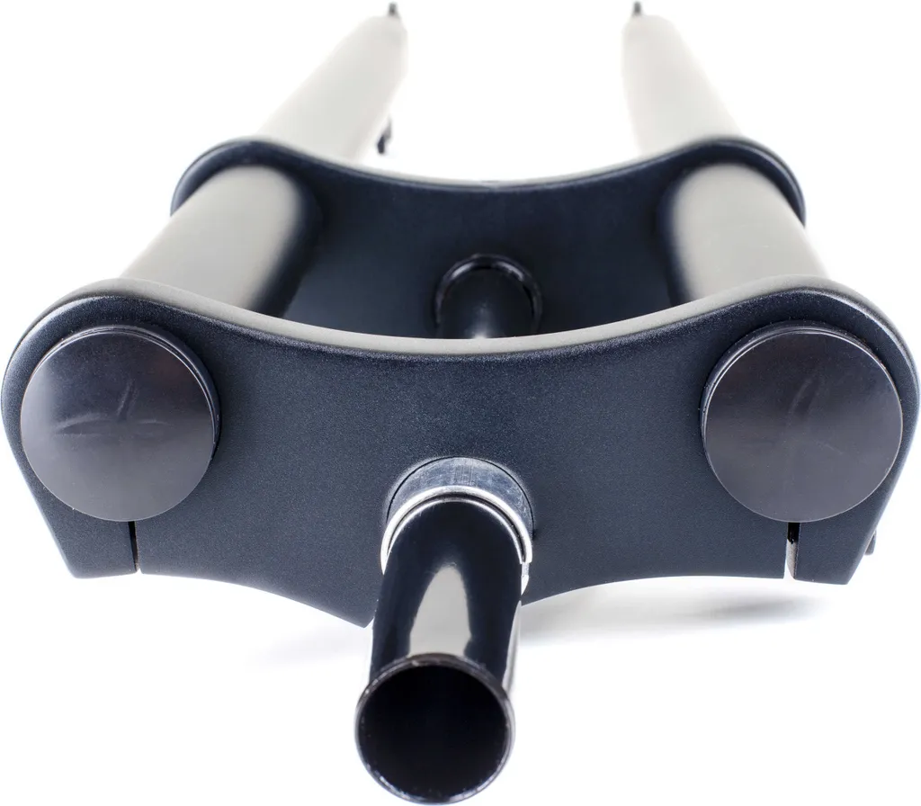 Fourche double pont noble 690 mm noir mat, robuste et polyvalente - 4