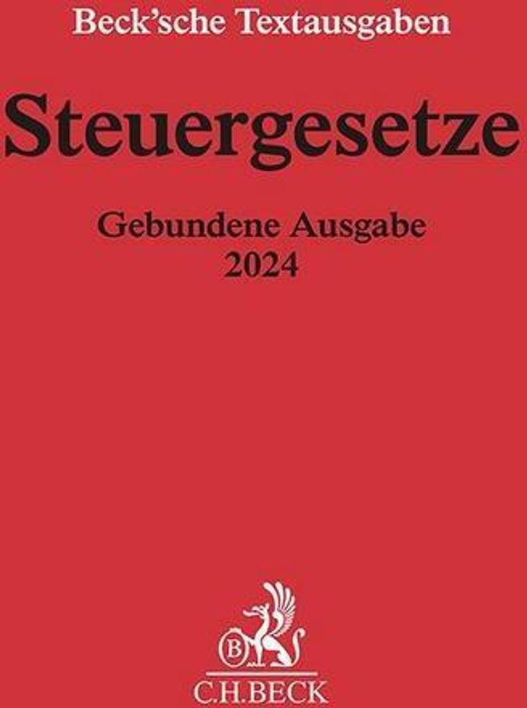 Steuergesetze Gebundene Ausgabe 2024