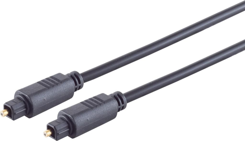 S/CONN maximum connectivity Lichtwellenleiterkabel 4,0mm, Toslink-Stecker auf Toslink-Stecker, 10,0m (69004-10)