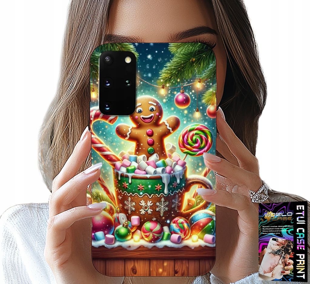 Hülle Für Samsung Galaxy S20 Plus - Lebkuchen Weihnachten Designs + Folie