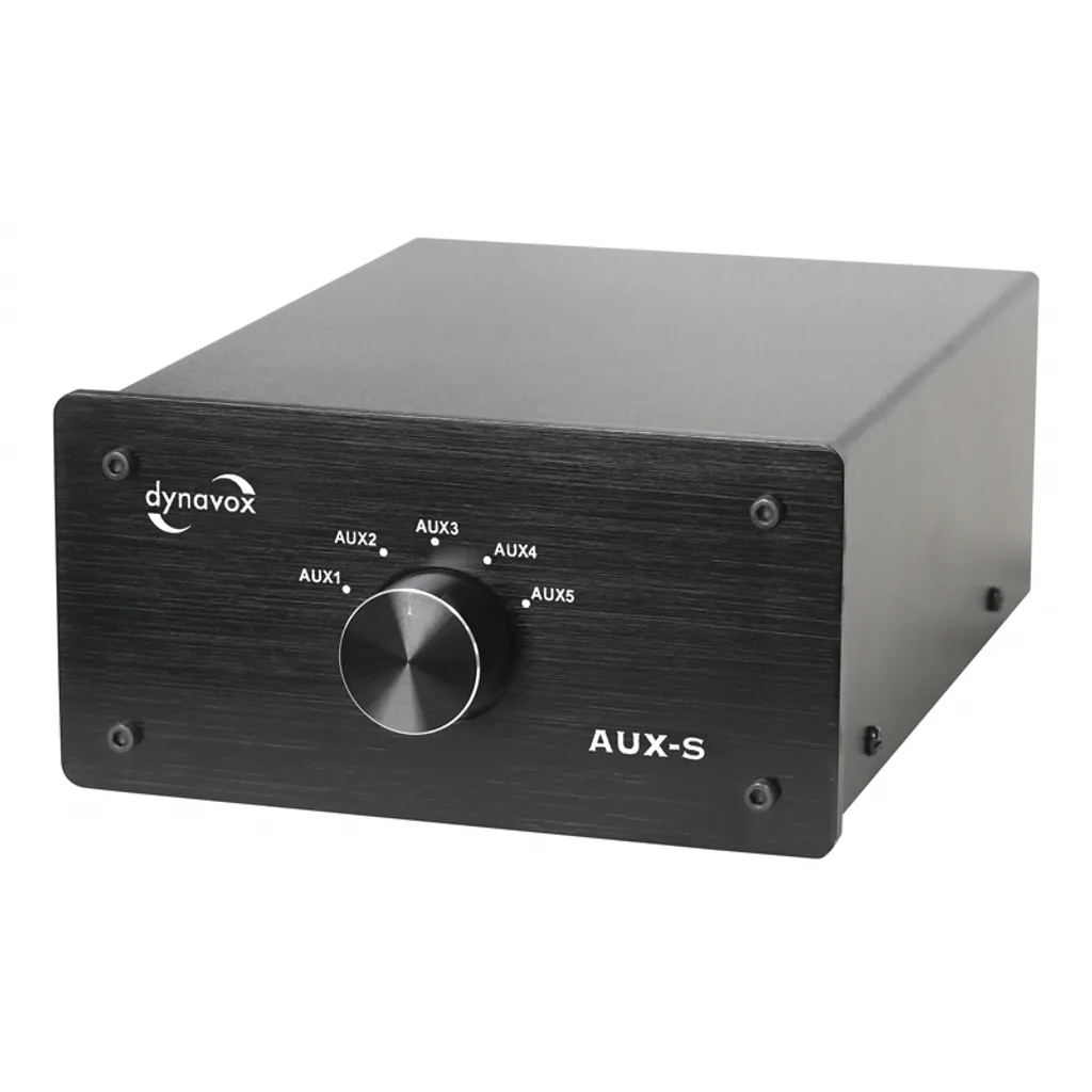 Switch Audio Professionale Dynavox AUX-S: Espansione RCA High-Grade