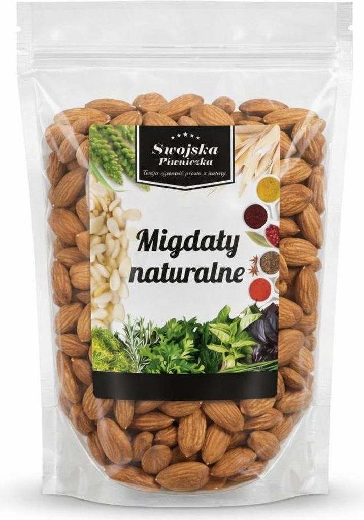 NATÜRLICHE KALIFORNIEN-MANDELN 400 g SWOJSKA PIWNICZKA