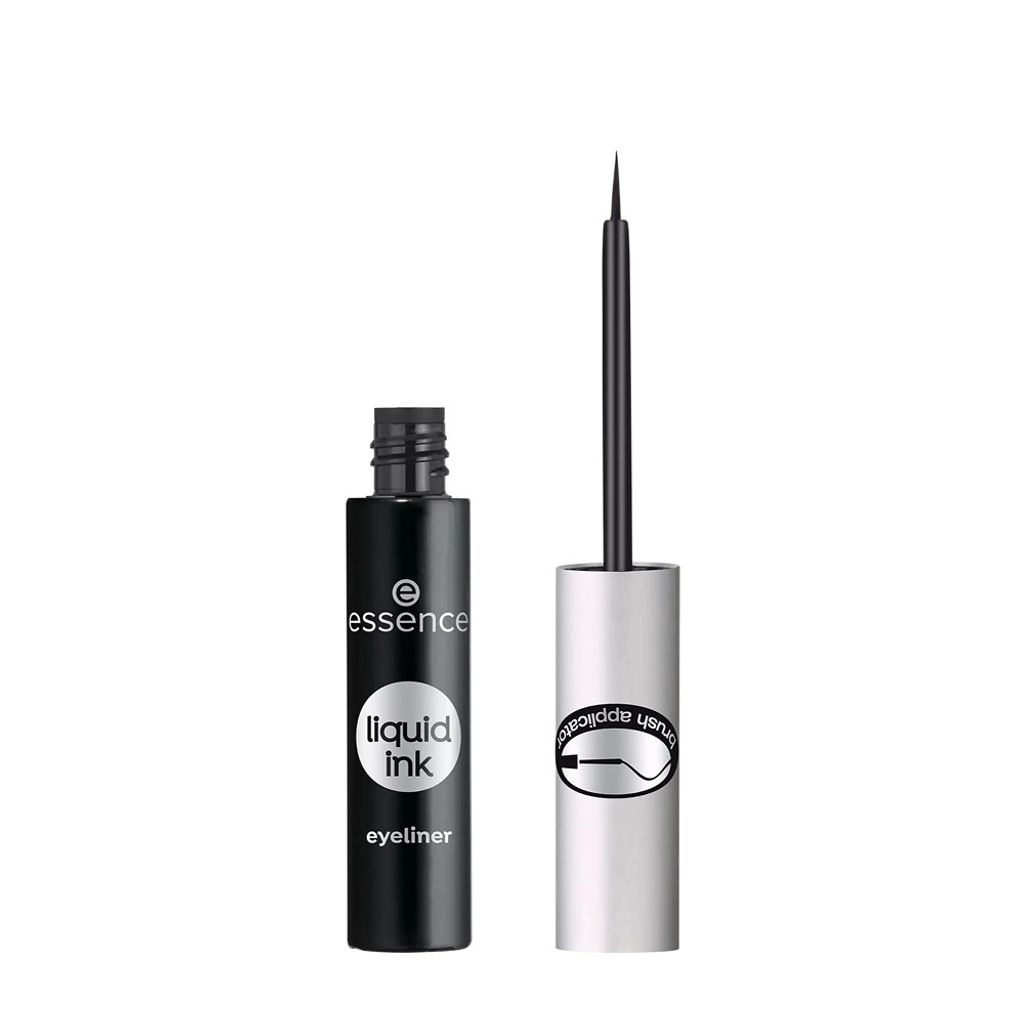 Essence Flüssiger Eyeliner Schwarz, 3 ml Produktbild 