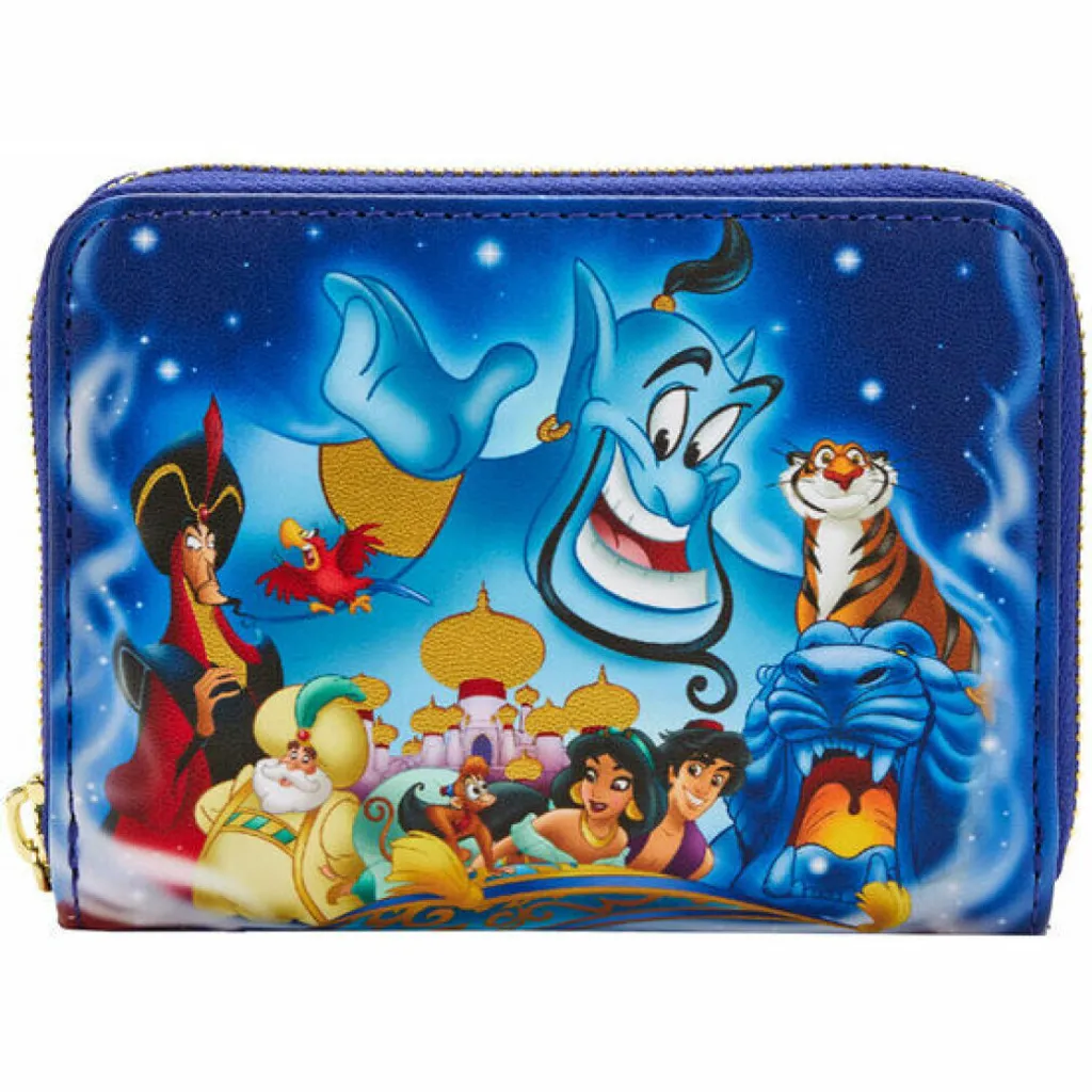 Portefeuille Loungefly Disney Aladdin 30th Anniversary en similicuir