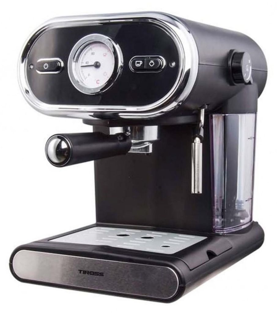 Tiross 1100-W-Druckkaffeemaschine TS6211