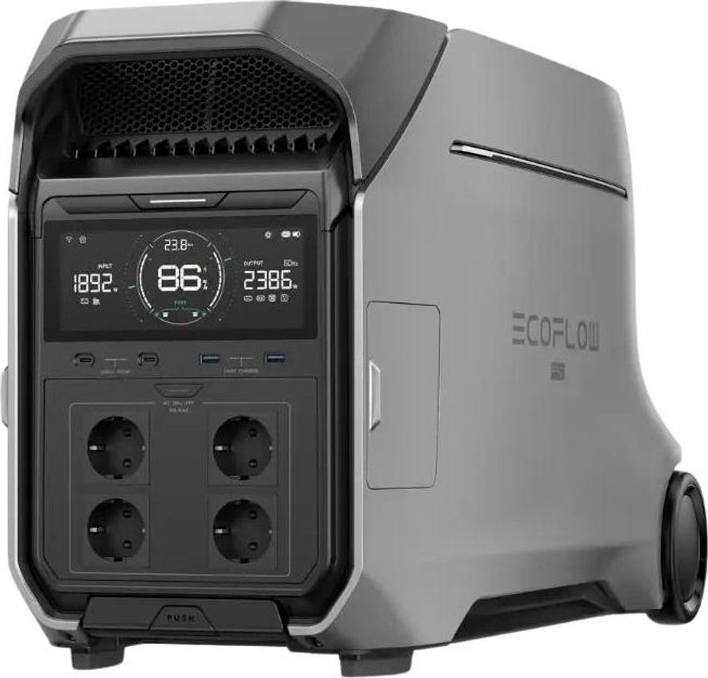 EcoFlow DELTA Pro 3 Powerstation mit 1 x XT60 Kabel