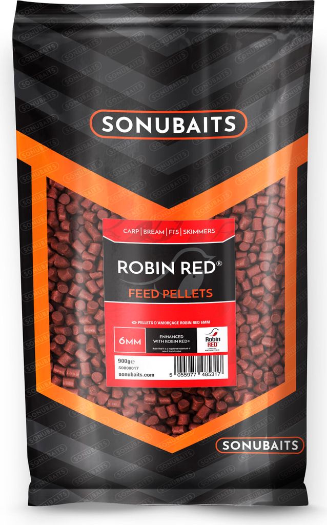 Sonubaits Robin Red Feed Pellet - 6mm