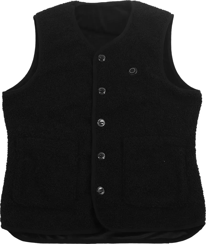 Gilet Chauffant pour Activités Extérieures et Randonnée Hiver Noir L