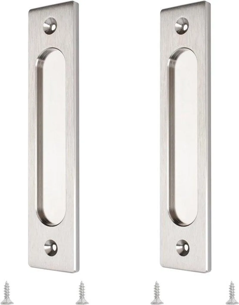 Système rail porte coulissante quadruple silencieux en acier et alu