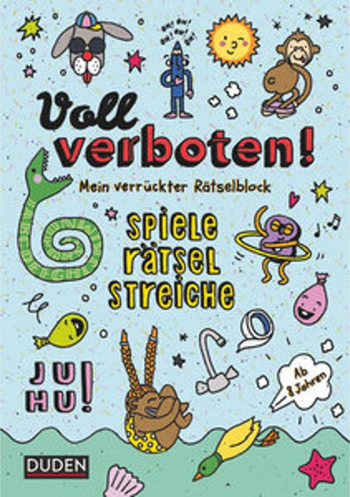 Voll verboten! Mein verrückter Rätselblock 1 - Ab 8 Jahren Produktbild 