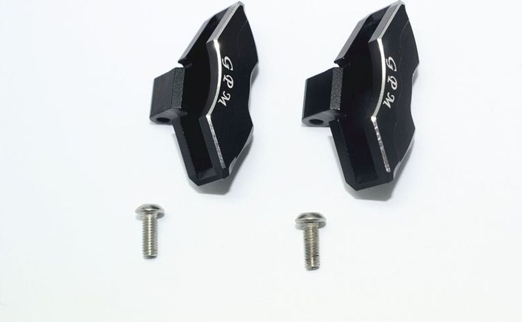 GPM ALUMINUM FRONT/REAR BRAKE CALIPER-4PC SET black GPMUDR006BK