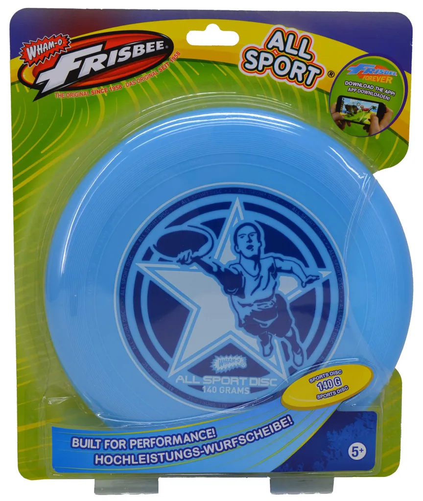 Frisbee Winmax Sport Disc 140g Blanc - Disque d'Extérieur pour Compétition