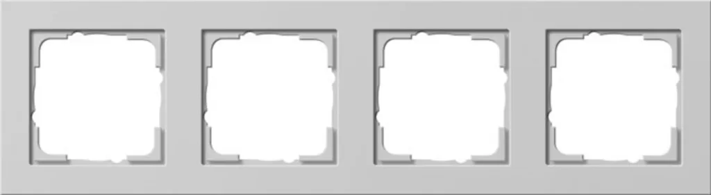 Cadre de finition 4 postes Gira 021437 anthracite pour prise
