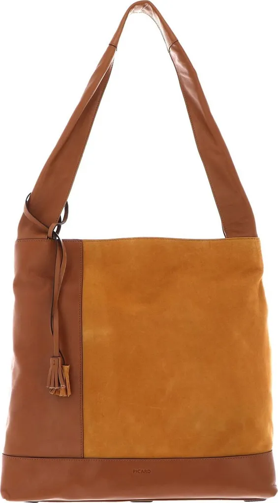 PICARD Safari Shoulderbag Marrone Chiaro - Borsa Business Donna Pelle