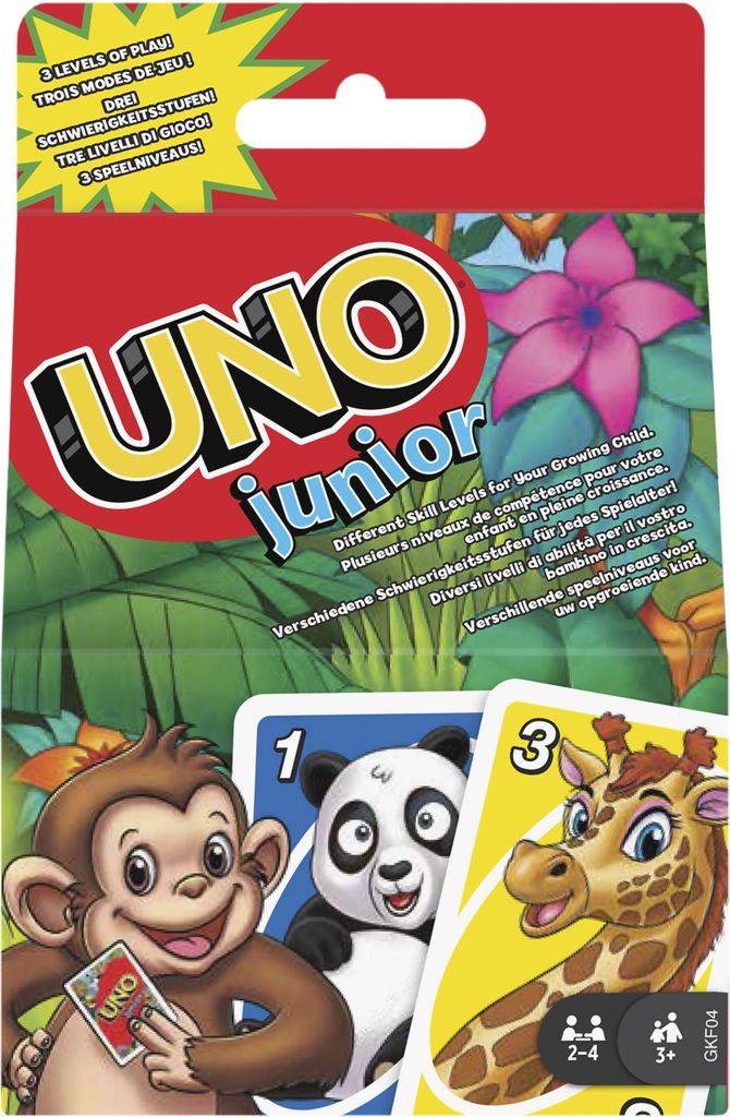 Mattel GKF04 UNO Junior Immagine del prodotto 