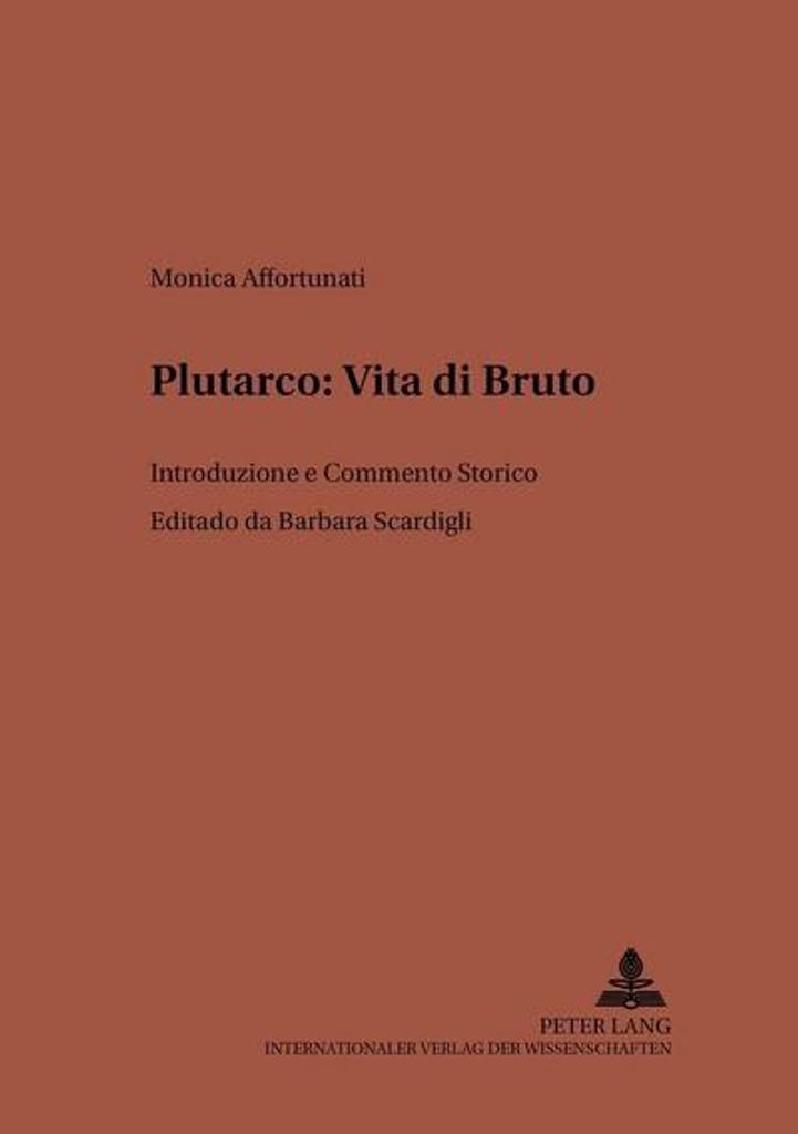 Plutarco: Vita di Bruto