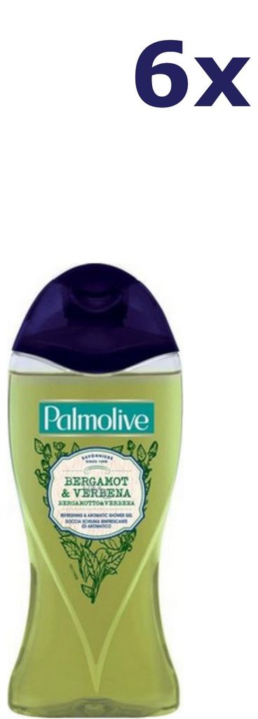 6x Palmolive Bergamotte & Eisenkraut Duschgel 250 ml