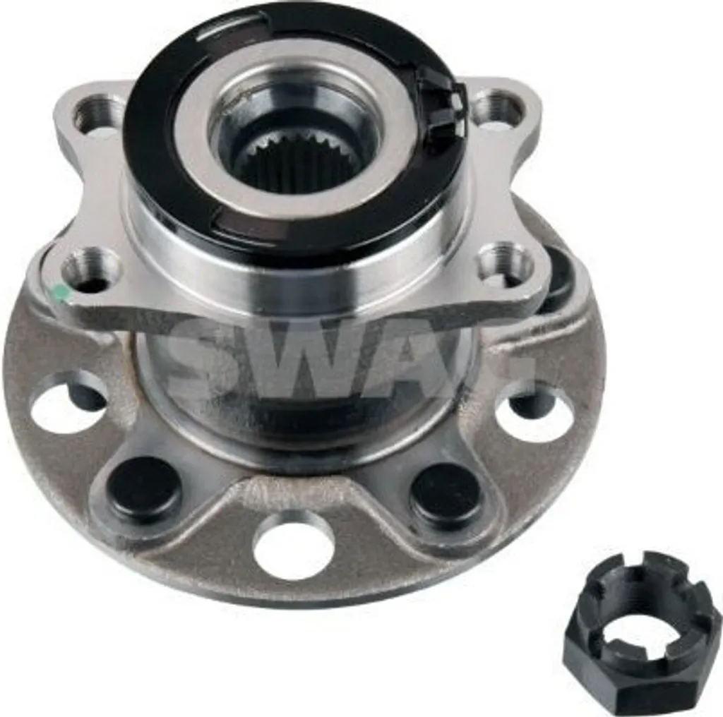 SWAG Jeu de roulements de roue arrière 74mm pour PEUGEOT 4007 (33 10 2864)