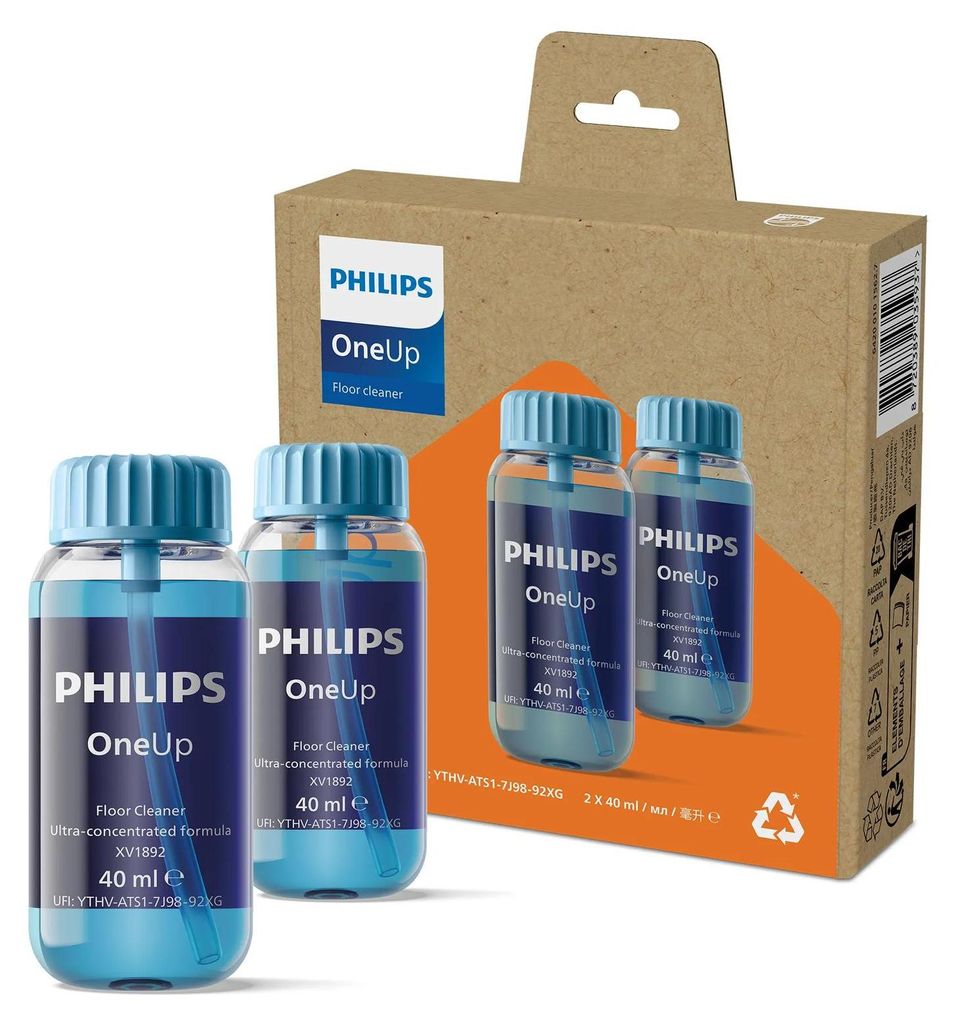 Philips OneUp Bodenreiniger Doppelpack – Optimiert Produktbild 