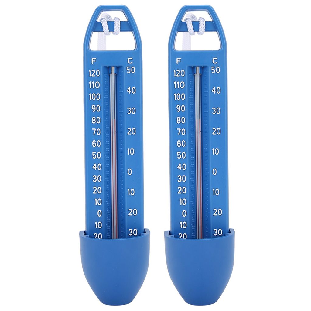 2PCS Schwimm Wasserthermometer Pool Thermometer für Produktbild 