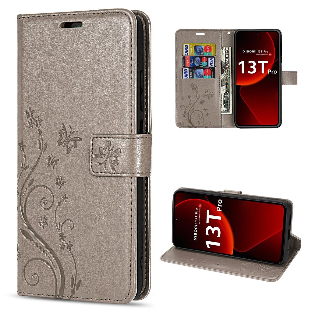 Hülle Xiaomi 13T / 13T Pro, Handy Tasche Handyhülle Wallet Produktbild 