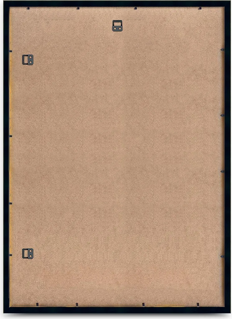 Cadre photo 60x80 noir mat - MDF BASIC - Design mural élégant - 5