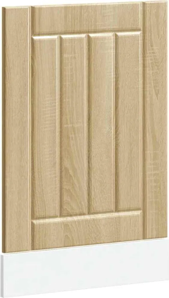 vidaXL Pannello Lavastoviglie Lucca Rovere Sonoma - Finitura Premium Legno