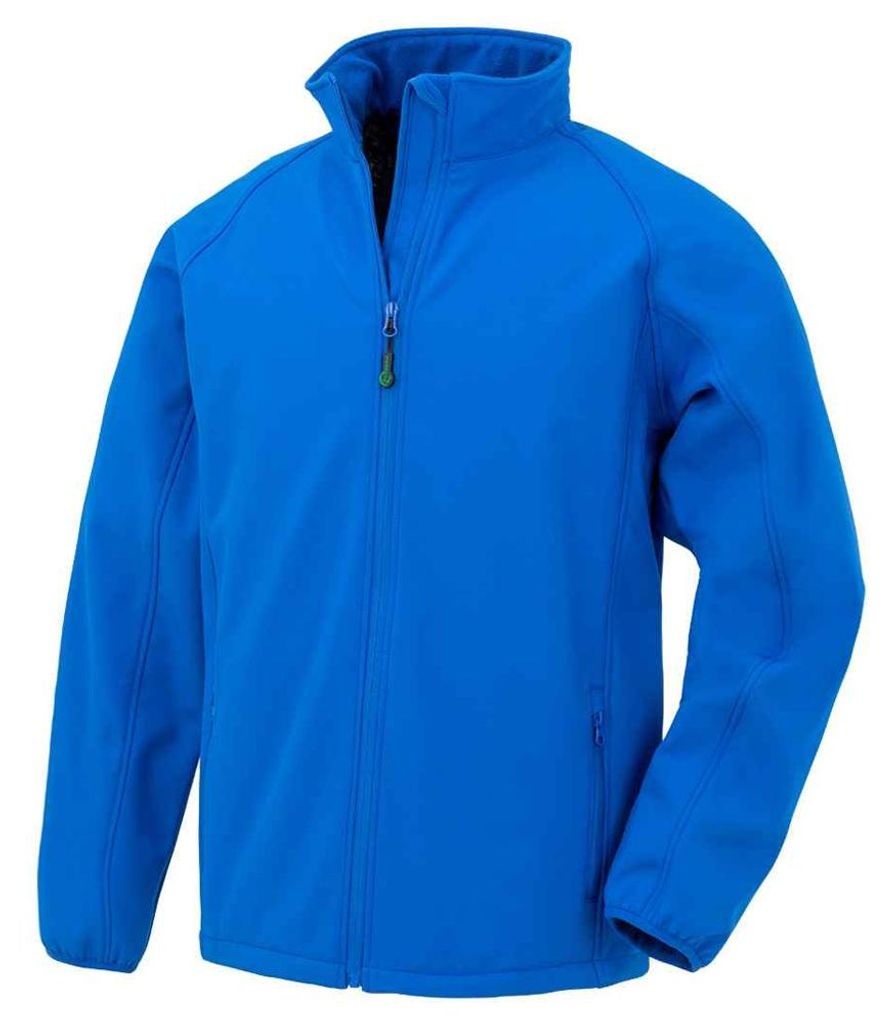 Result Genuine Recycled - Softshelljacke Zum Bedrucken für Kinder LT5977 (116) (Königsblau)