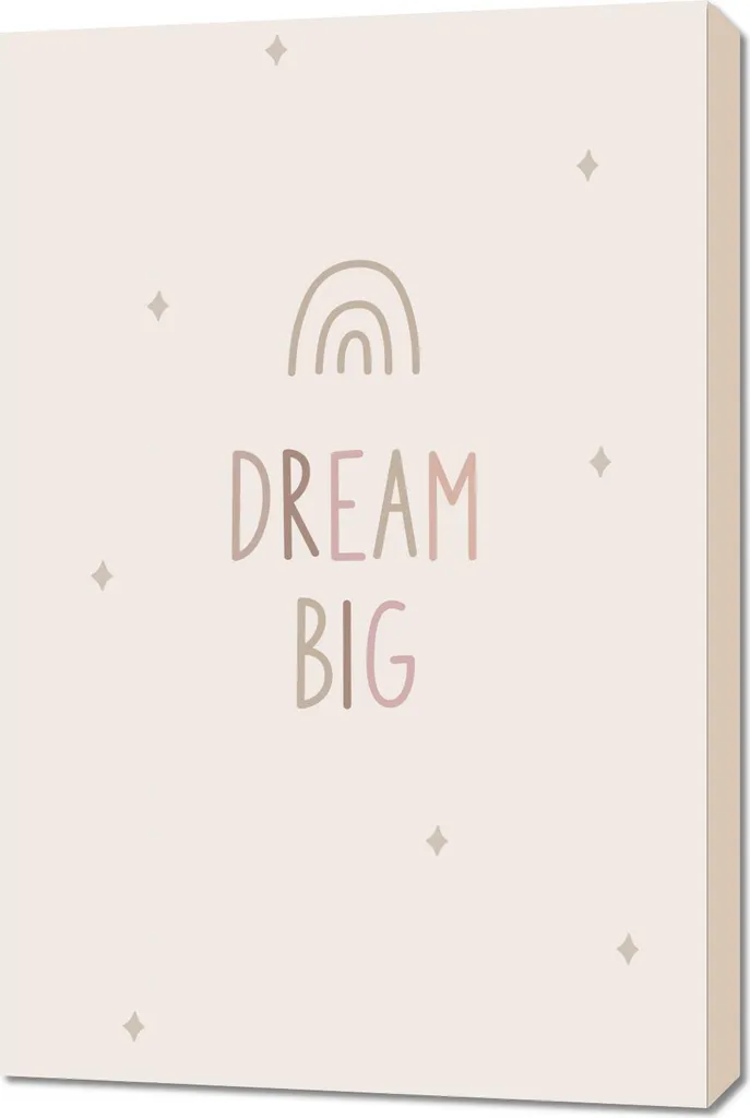 Quadro 60x90 DreamBig: Complemento d'Arredo Premium per Bambini
