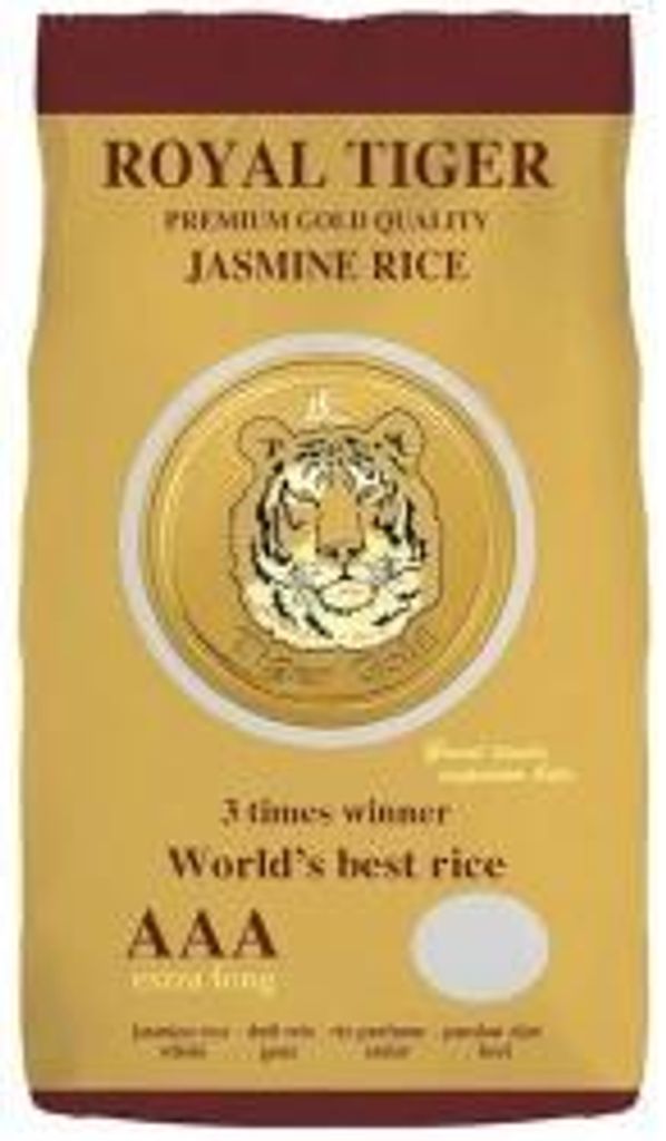Royal Tiger - Riso al gelsomino Qualità Oro Premium 1000gr Immagine del prodotto 