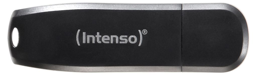 Chiavetta USB Intenso Speed Line nero, argento 16 GB Immagine del prodotto 