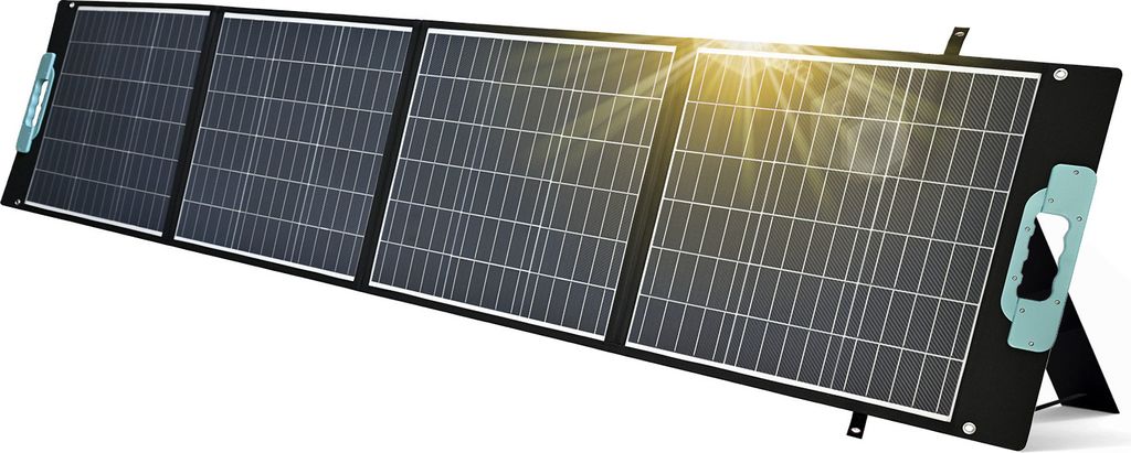 enjoy solar® Faltbares Solarmodul 200W 12V – Gaia Serie Produktbild 