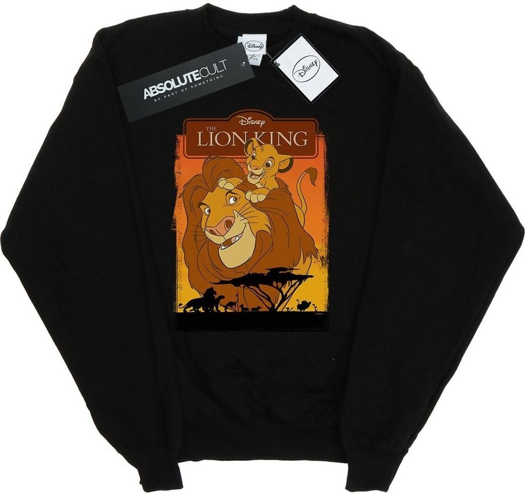 Disney - "The Lion King" Sweatshirt für Mädchen BI48071 (128) (Schwarz)