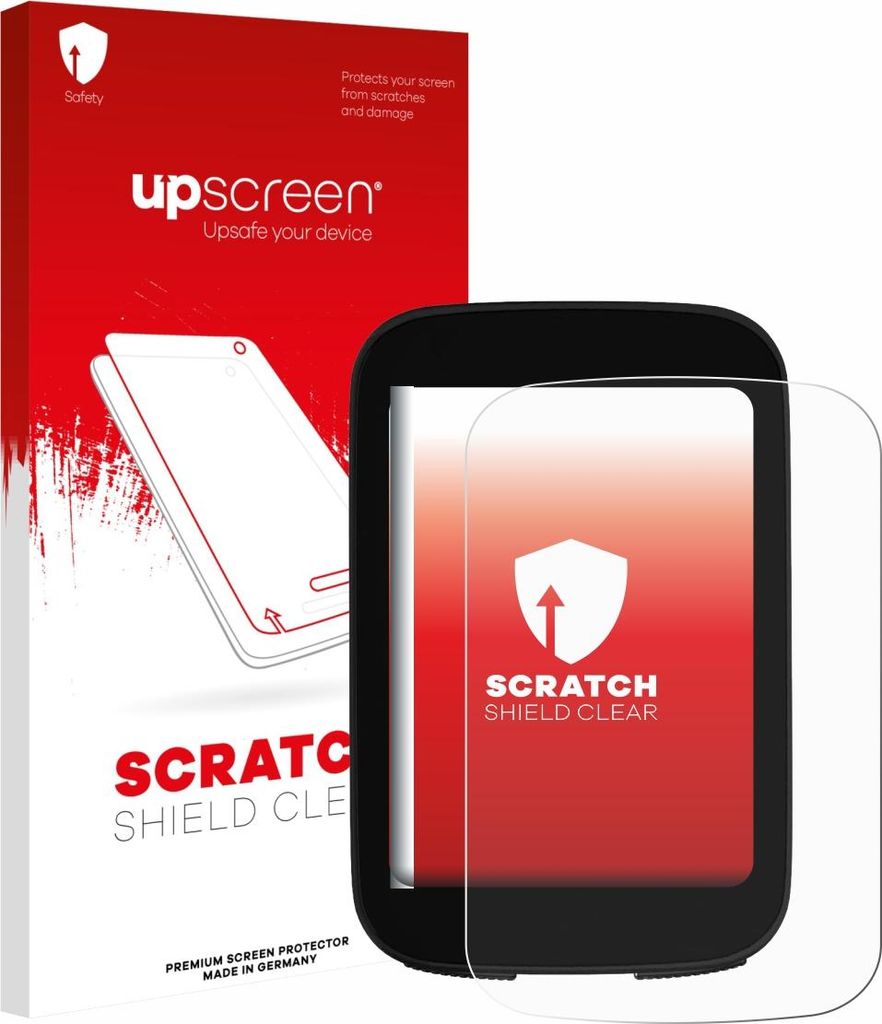 upscreen Schutzfolie für Bikevee BKV300B 2.4" Displayschutz Displayschutzfolie Folie Klar Transparent