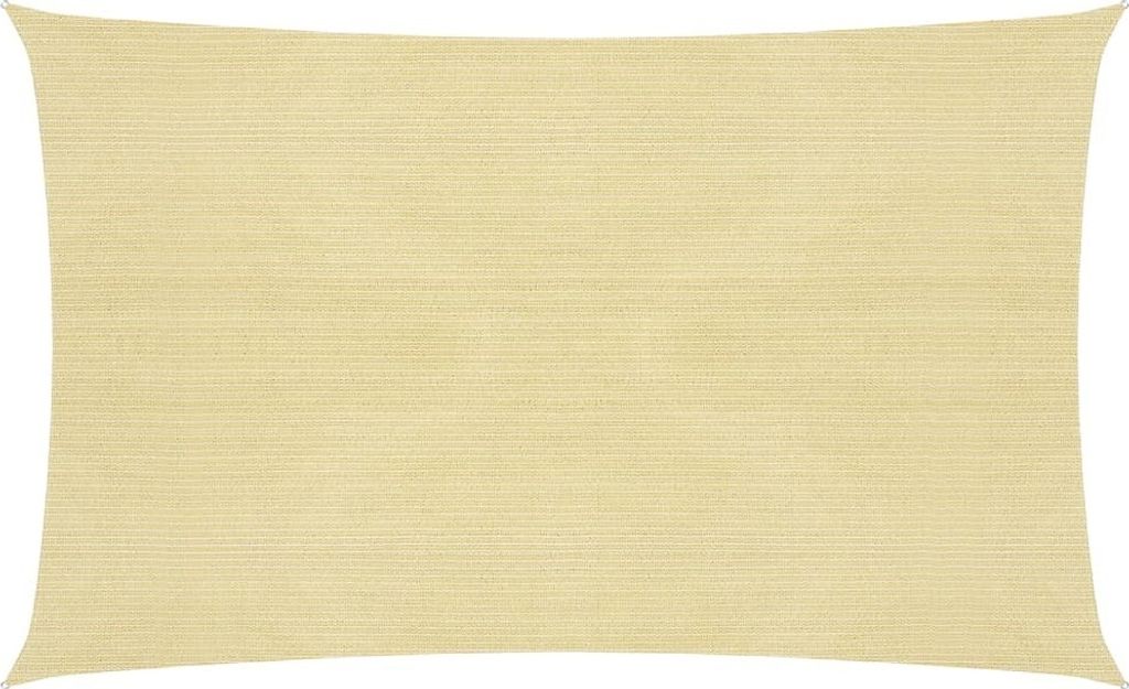Sonnensegel 160 g/m² Beige 2,5x4,5 m HDPE