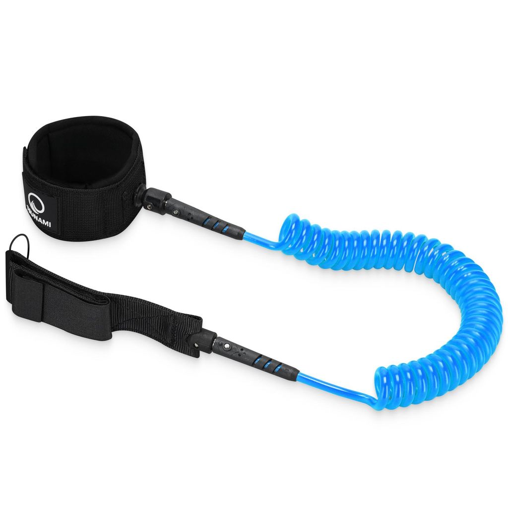 TSUNAMI SUP Leash, Sicherheitsleine für SUP Board, Spiral Produktbild 