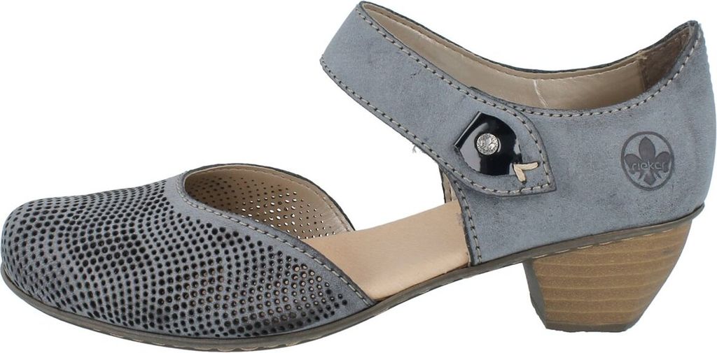 Rieker Komfort Pumps Damen 31353133353630 Blau 40 EU Produktbild 45