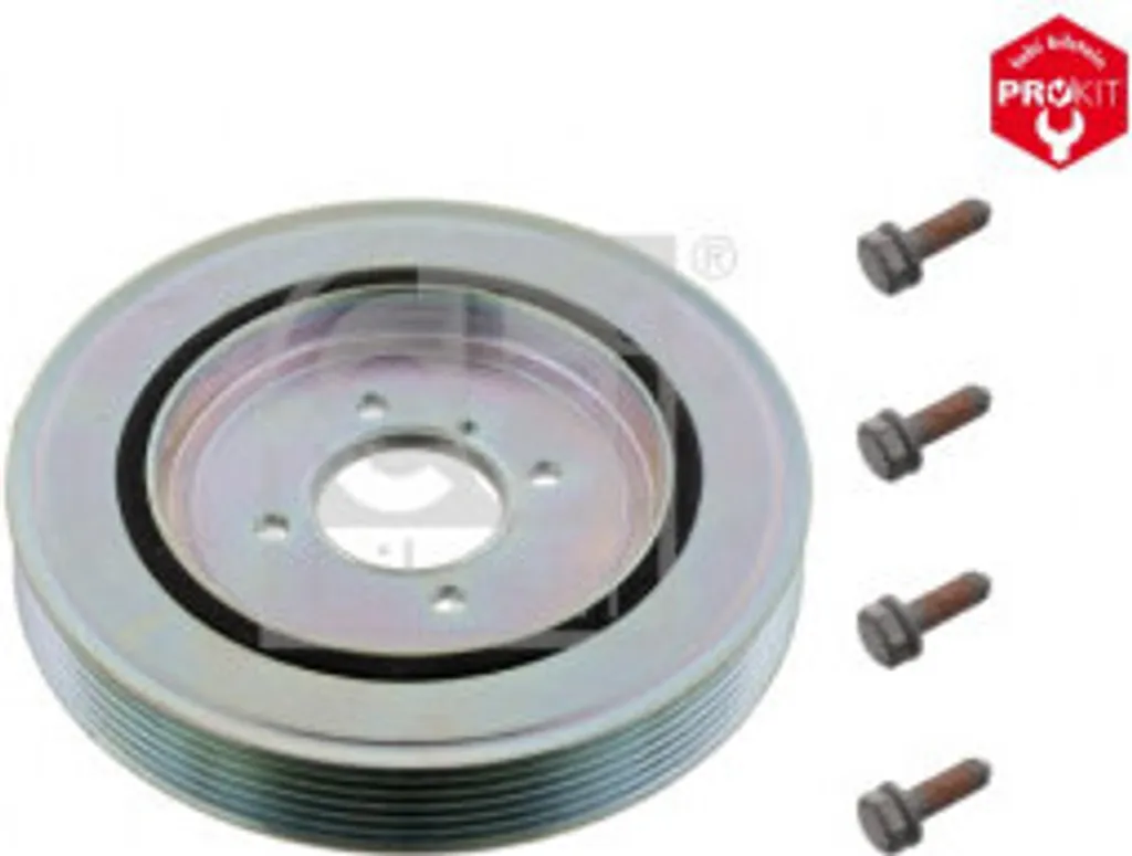 Poulie damper moteur pour Peugeot 206, 306 et Citroën Xsara Berlingo