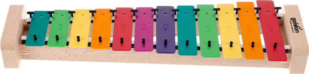 Xylophone métal soprano Goldon 11 notes pour école et maison - 4
