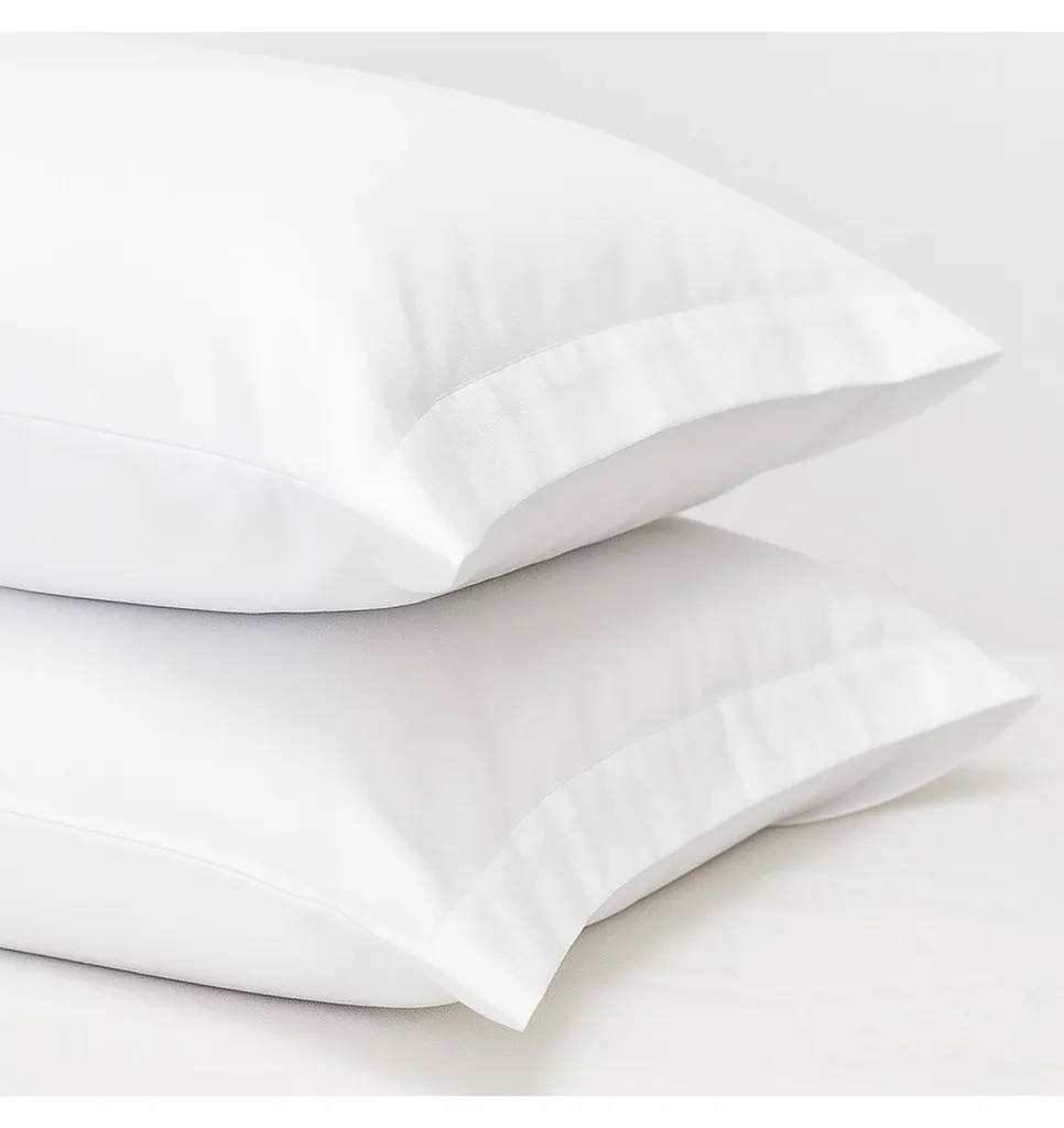 Housse d'Oreiller 150 Fils 115g/m² en Coton-Poly - Confort Doux Durable
