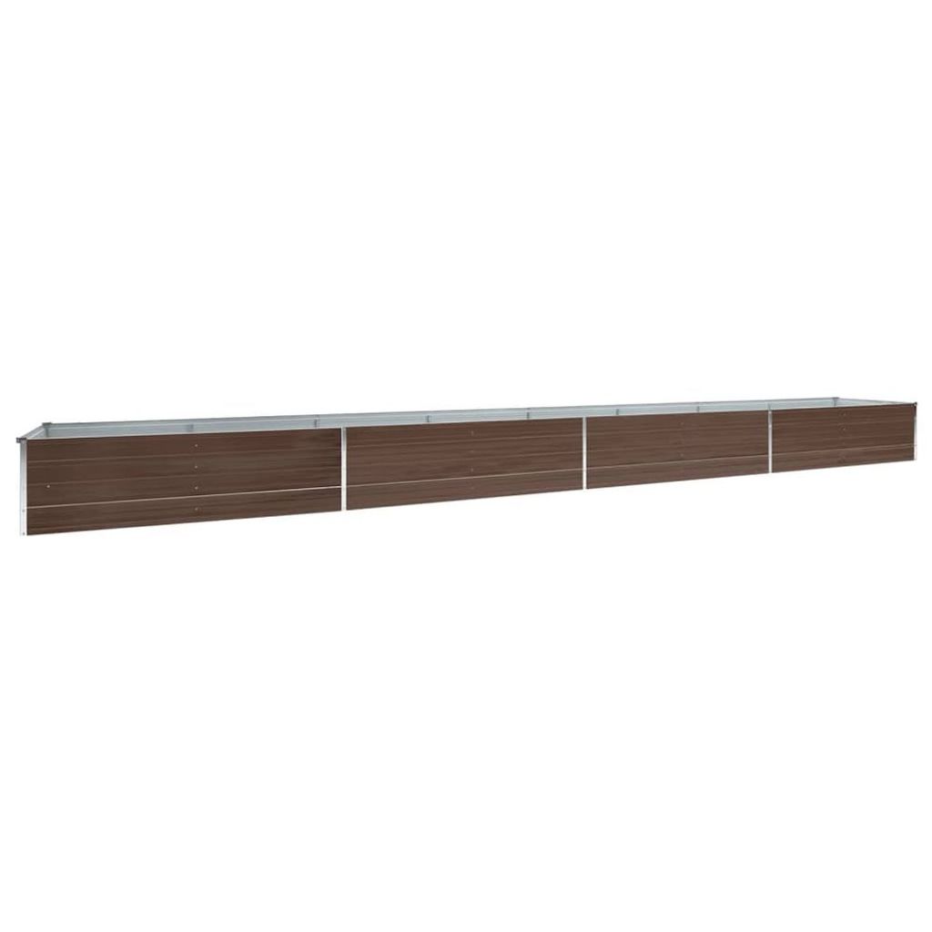 vidaXL Lit surélevé de jardin Acier galvanisé 600x80x45 cm Image du produit 