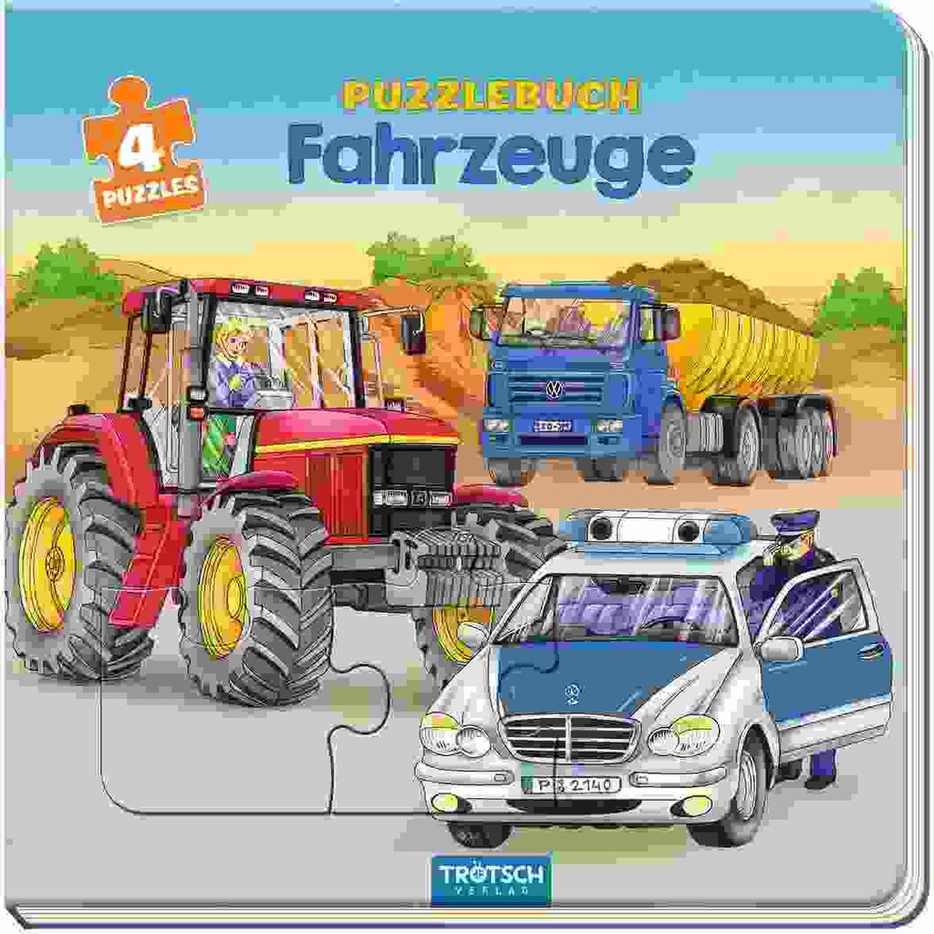 Puzzlebuch Fahrzeuge