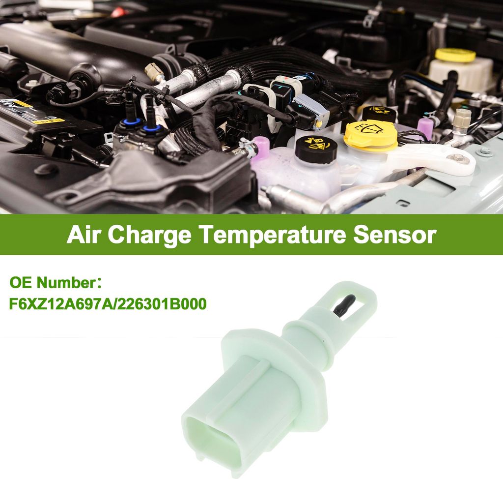 No.F6XZ12A697A Luftladetemperatursensor Für NISSAN Altima 1997-2001 Motoreinlasstemperatursensor 1 Stück