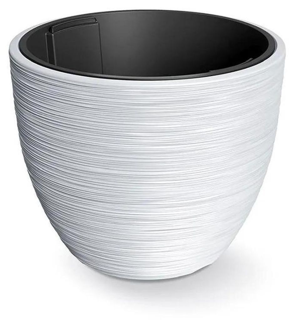 FURU pot de fleurs avec insert 34,9 cm - couleur : blanc Image du produit 