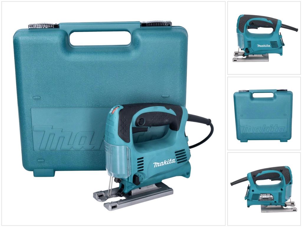 Makita 4329K, Čierna, Tyrkysová, 45°, 6,5 cm, 1,8 cm, 1 cm, Obrázok produktu 