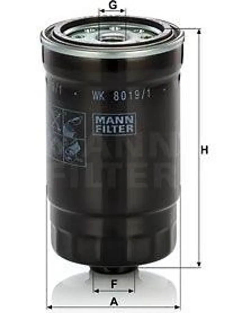 Filtre carburant WK 8019/1 : fini les pertes de puissance sur Kia et Hyundai